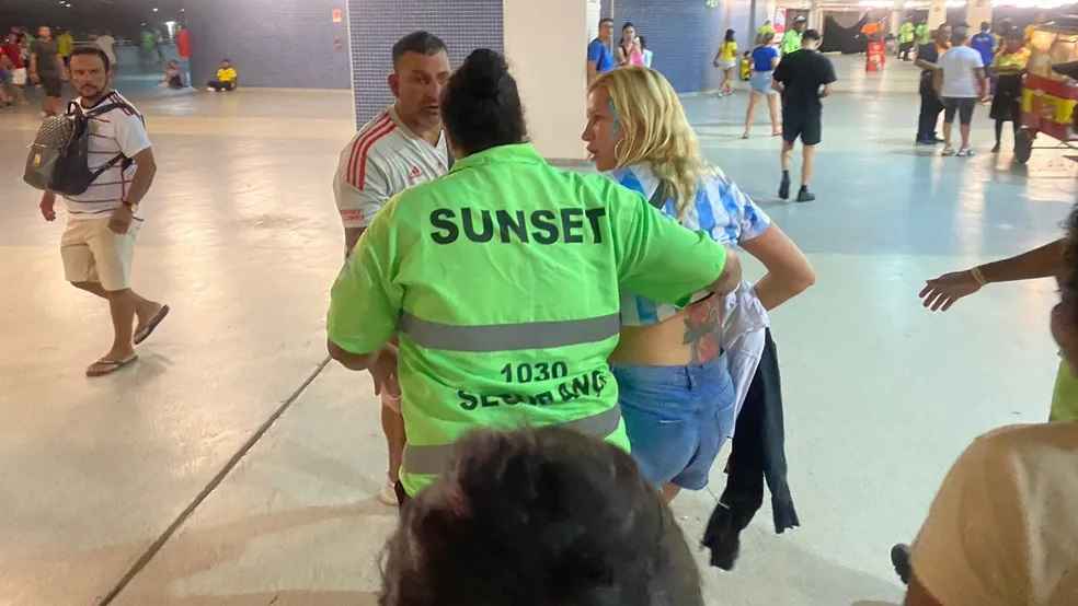 মারাকানায় সংঘাতে আর্জেন্টাইন তরুণী গ্রেপ্তার