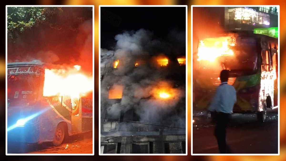 এক মাসে ২২৩টি অগ্নিসংযোগ: ফায়ার সার্ভিস