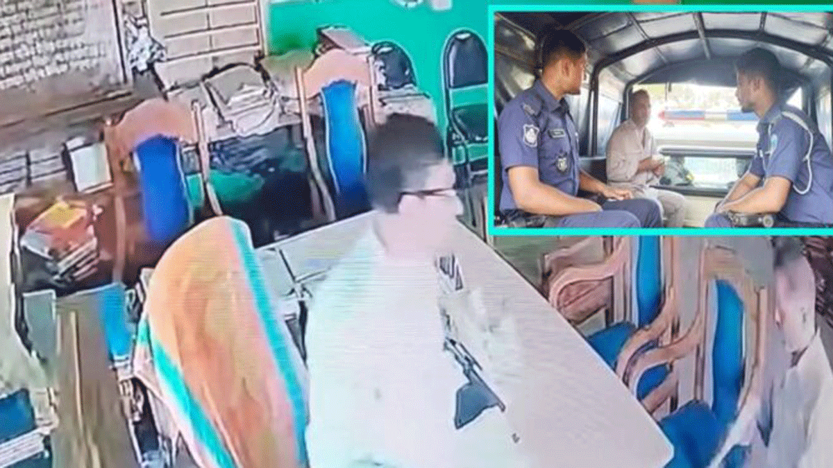 প্রধান শিক্ষককে হত্যাচেষ্টা: চতুর্থ শ্রেণির কর্মচারী গ্রেফতার