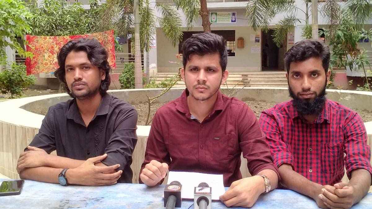 সুষ্ঠ বিচার না পেলে আত্মহত্যা করার ঘোষণা বশেমুরবিপ্রবি শিক্ষার্থীর