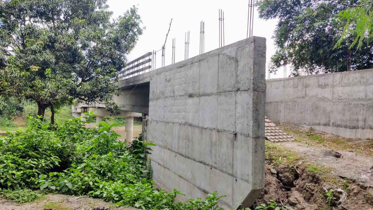 সংযোগ সড়ক নেই, কাজে আসছে না পৌনে ৭ কোটি টাকার সেতু