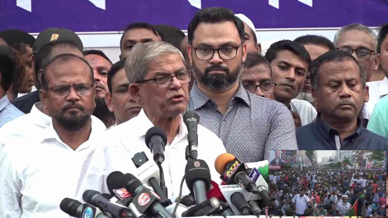 খালেদার কিছু হলে আপনাদের ক্ষমা নেই, সরকারকে ফখরুল