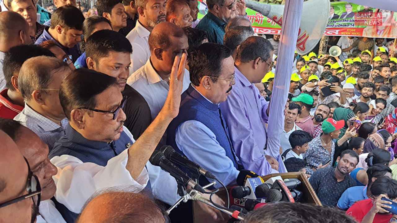 রাজধানী অচল করতে এলে ঢাকাবাসী বিএনপিকে অচল করবে