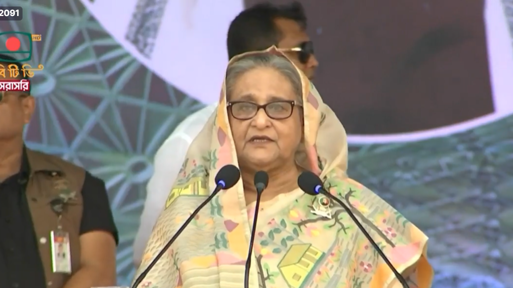 অনশনের নামে নাটক করছে বিএনপি: প্রধানমন্ত্রী