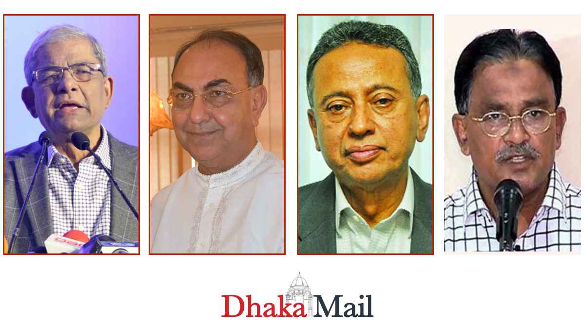 বিএনপির শীর্ষ নেতাদের বাসায় বাসায় পুলিশের হানা