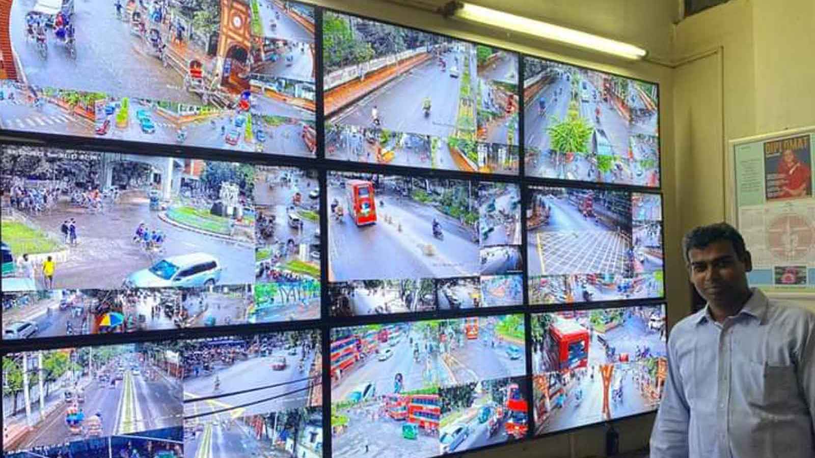 ঢাবি ক্যাম্পাসে ই-সিকিউরিটি সার্ভিলেন্স সিস্টেম চালু