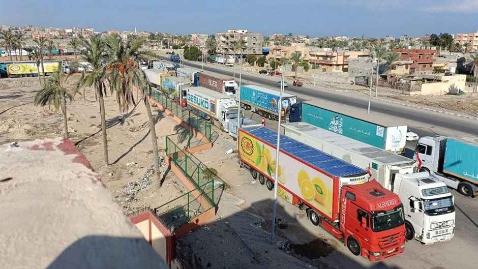 গাজা রাফাহ ক্রসিং মিশর