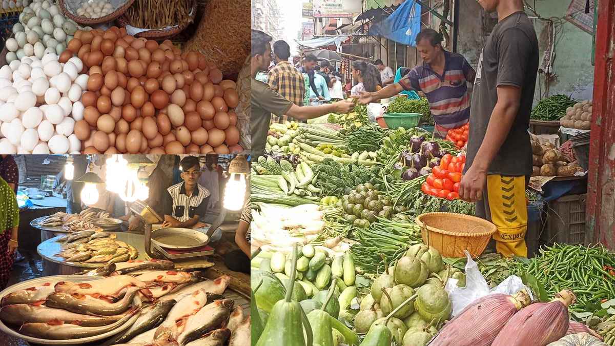 ফের লাগামহীন সবজির দাম, কিছুটা কমেছে কাঁচা মরিচ-ডিম