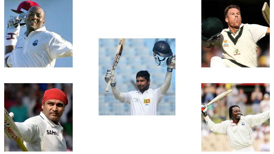 টেস্ট ক্রিকেটের এক ইনিংসে ৩০০ বা এর বেশি রান করেছেন যারা
