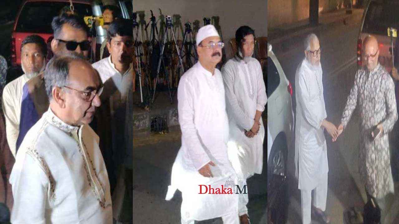 ঈদ শুভেচ্ছা জানাতে খালেদার বাসায় বিএনপির শীর্ষ নেতারা