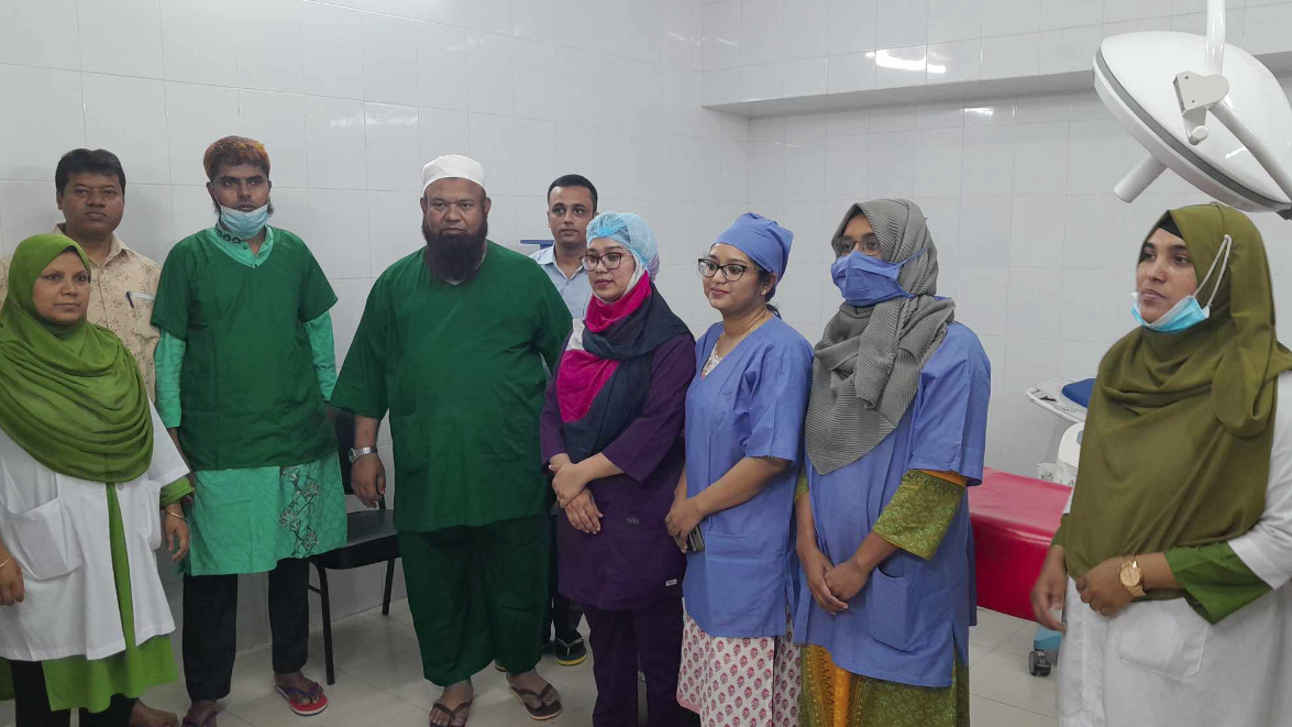 বেলকুচি উপজেলা স্বাস্থ্য কমপ্লেক্সে চালু হলো অপারেশন থিয়েটার