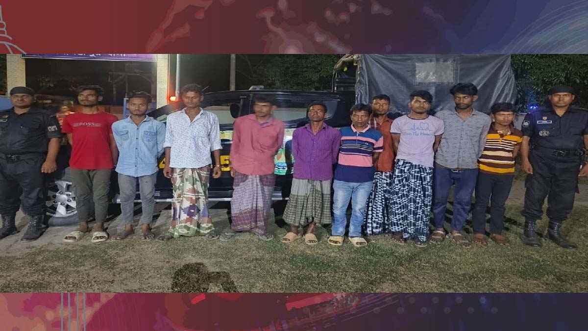 মাদক বিক্রি ও সেবনের অপরাধে গ্রেফতার ১০