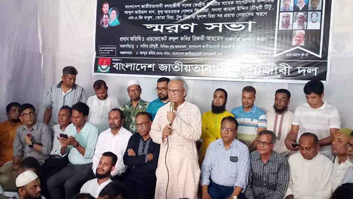 উন্নয়নের নামে গাছ কেটে বিষাক্ত নগরে পরিণত করেছে সরকার: রিজভী