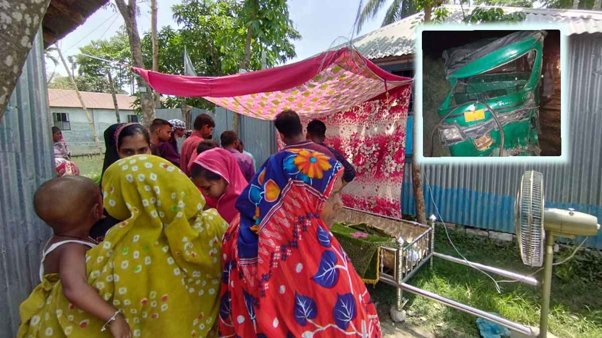 পাবনায় সিএনজি-অ্যাম্বুলেন্স মুখোমুখি সংঘর্ষে নিহত ২