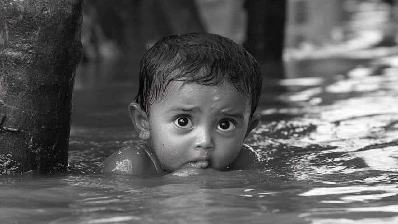 শিশুর ভাইরাল ছবিটি এআই দিয়ে তৈরি