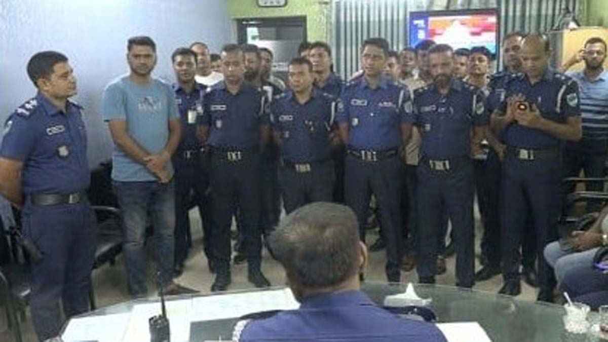 যশোরে ৮ থানাতে পুলিশ সদস্যদের যোগদান