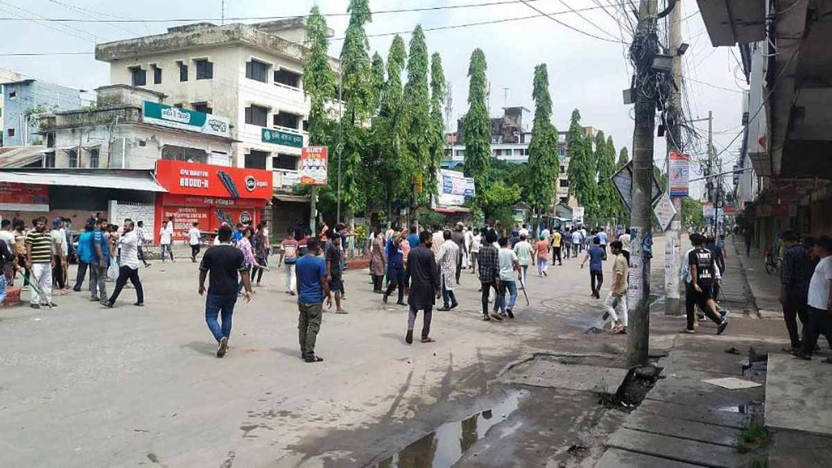 মুন্সিগঞ্জে সংঘর্ষে গুলিবিদ্ধ হয়ে নিহত ২