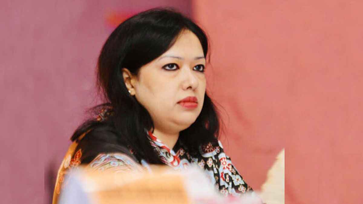 রুমিন ফারহানার বাসায় হামলা, গেট ভাংচুর