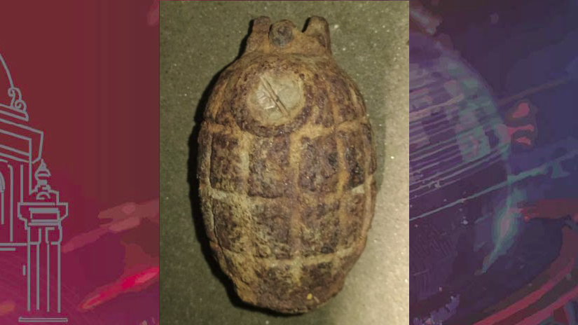 গুপ্তধন ভেবে পুরোনো গ্রেনেড ঘরে রেখেছিল কৃষক