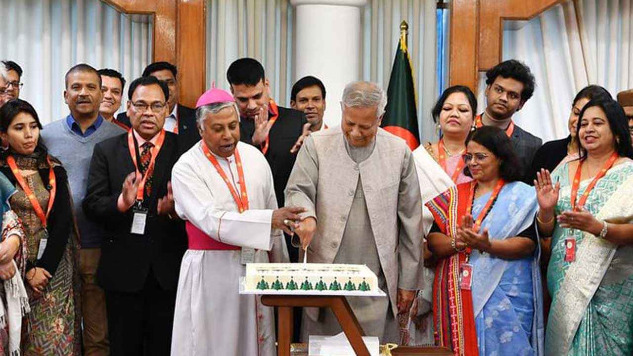 ‘খ্রিষ্টান সম্প্রদায়সহ সবাইকে দেশের উন্নয়নে এগিয়ে আসতে হবে’