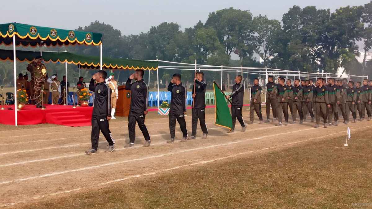 ঝিনাইদহ ক্যাডেট কলেজে বার্ষিক ক্রীড়া প্রতিযোগিতার উদ্বোধন