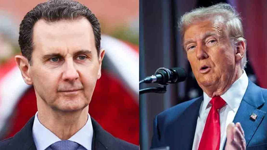 আসাদ সরকারের পতনের কারণ জানালেন ট্রাম্প