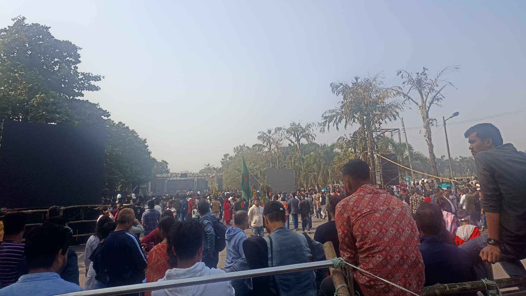 জাতীয় সংসদের সামনে কনসার্টকে কেন্দ্র করে নিরাপত্তা জোরদার