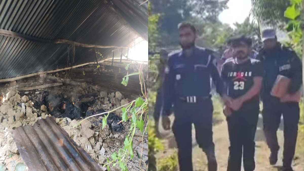 ব্রাহ্মণবাড়িয়ায় গর্তে ঢুকিয়ে পুড়িয়ে ফেলা হলো ‘তরুণীকে’