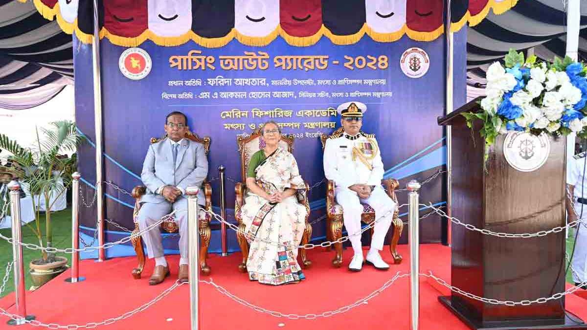 প্রশিক্ষিত ক্যাডেটরা হতে চলেছে গভীর সমুদ্রের কান্ডারি: মৎস্য উপদেষ্টা