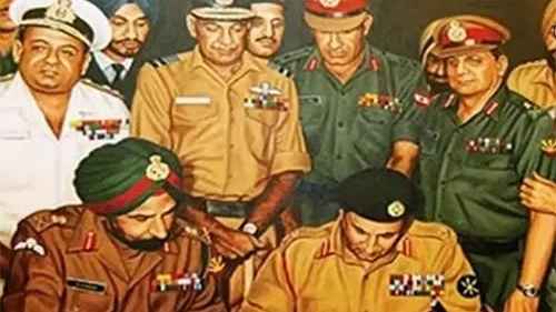 ভারতে সেনাপ্রধানের অফিস থেকে সরেছে সেই ঐতিহাসিক ছবি