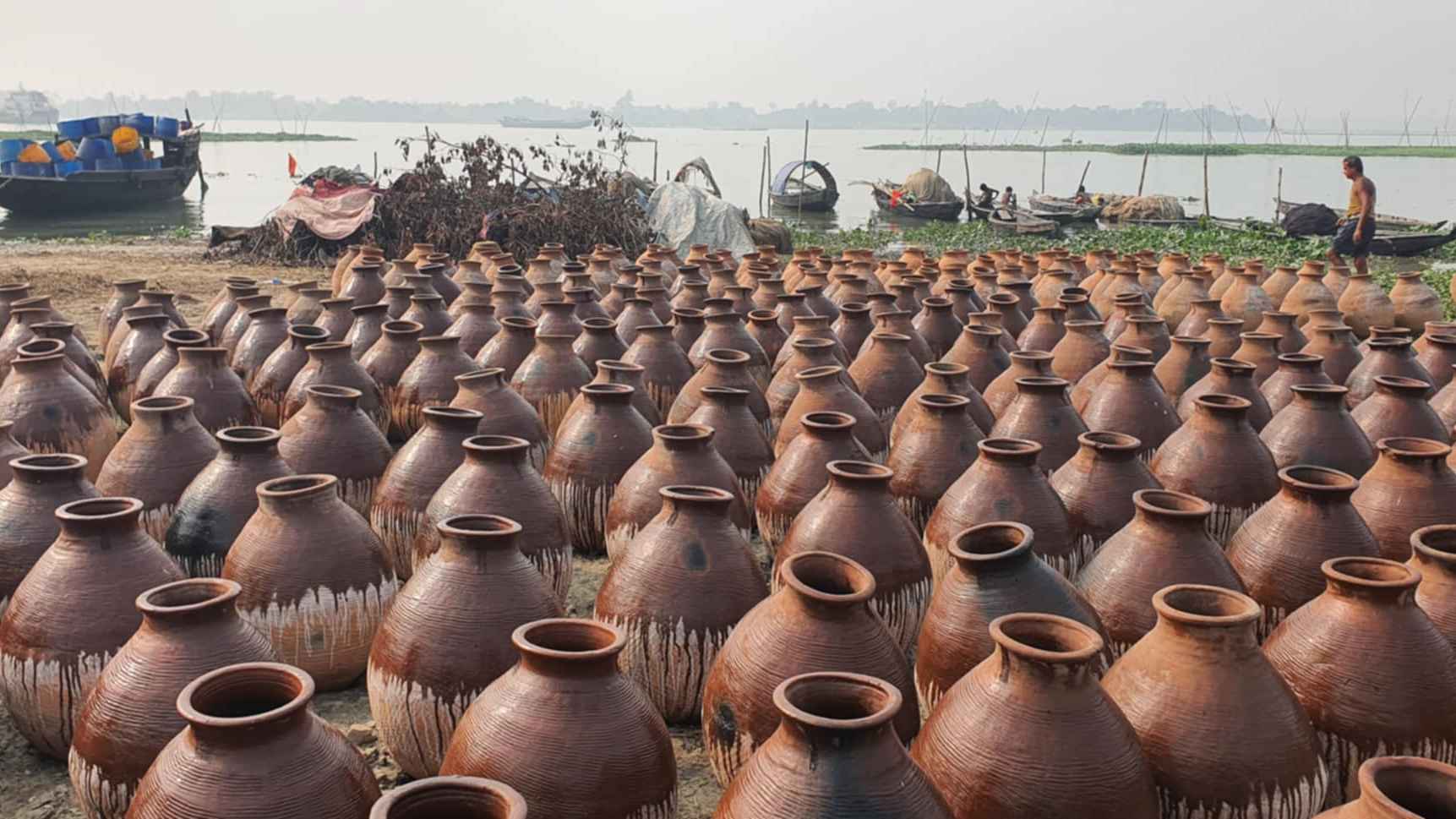 ব্রাহ্মণবাড়িয়ায় শুঁটকি তৈরির ধুম