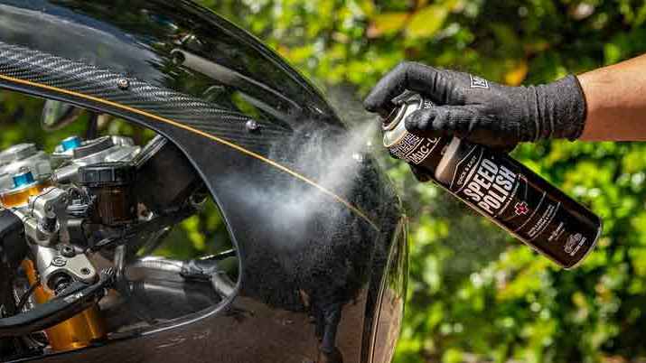 motorcycle clean and polish