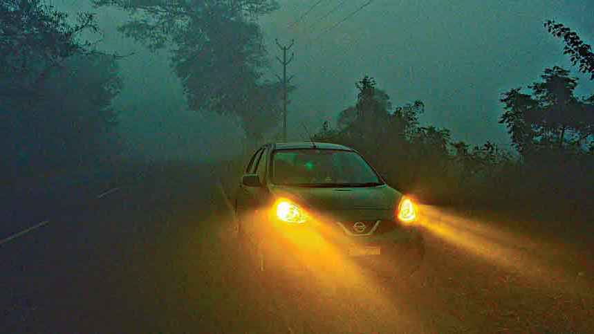 car engine in winter