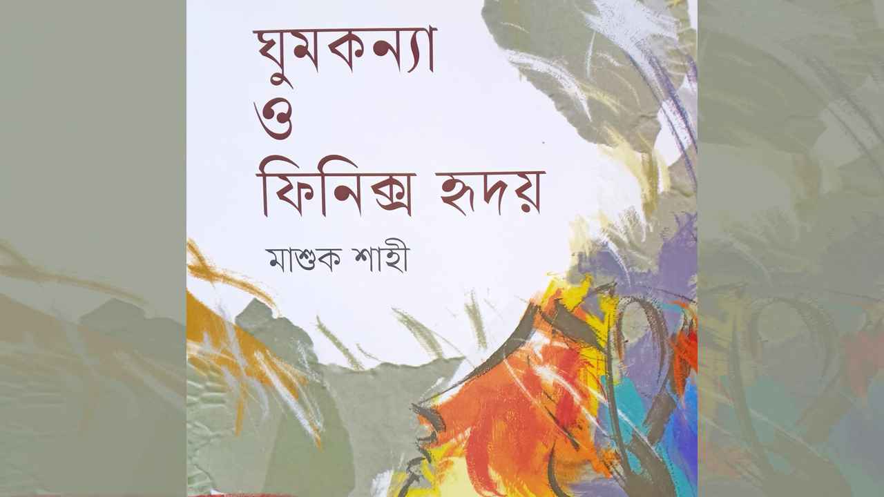 বইমেলায় এলো মাশুক শাহীর ‘ঘুমকন্যা ও ফিনিক্স হৃদয়’