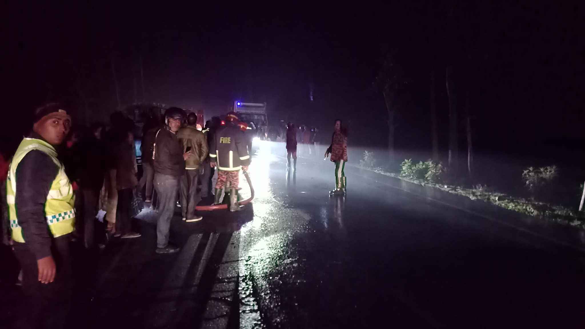 রংপুরে সড়ক দুর্ঘটনায মোটরসাইকেল আরোহী নিহত