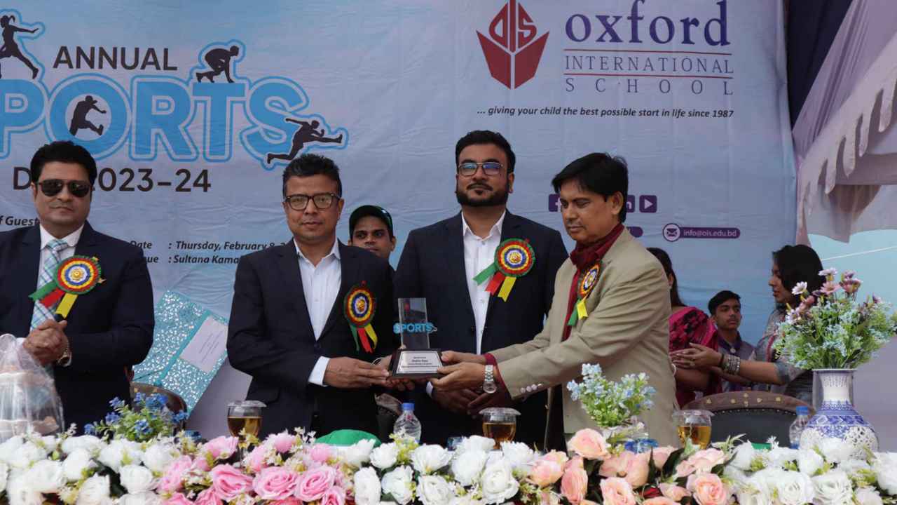 অক্সফোর্ড ইন্টারন্যাশনাল স্কুলে জমকালো আয়োজনে ক্রীড়া প্রতিযোগিতা