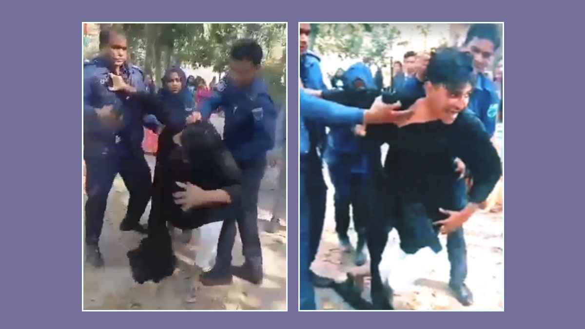 বাজি ধরে বোরকা পড়ে গালর্স স্কুলে বালক, পুলিশের হাতে ধরা