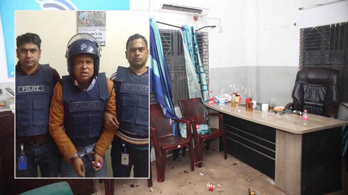 যশোরে মদ্যপ অবস্থায় কাউন্সিলার মিলনসহ চারজন আটক