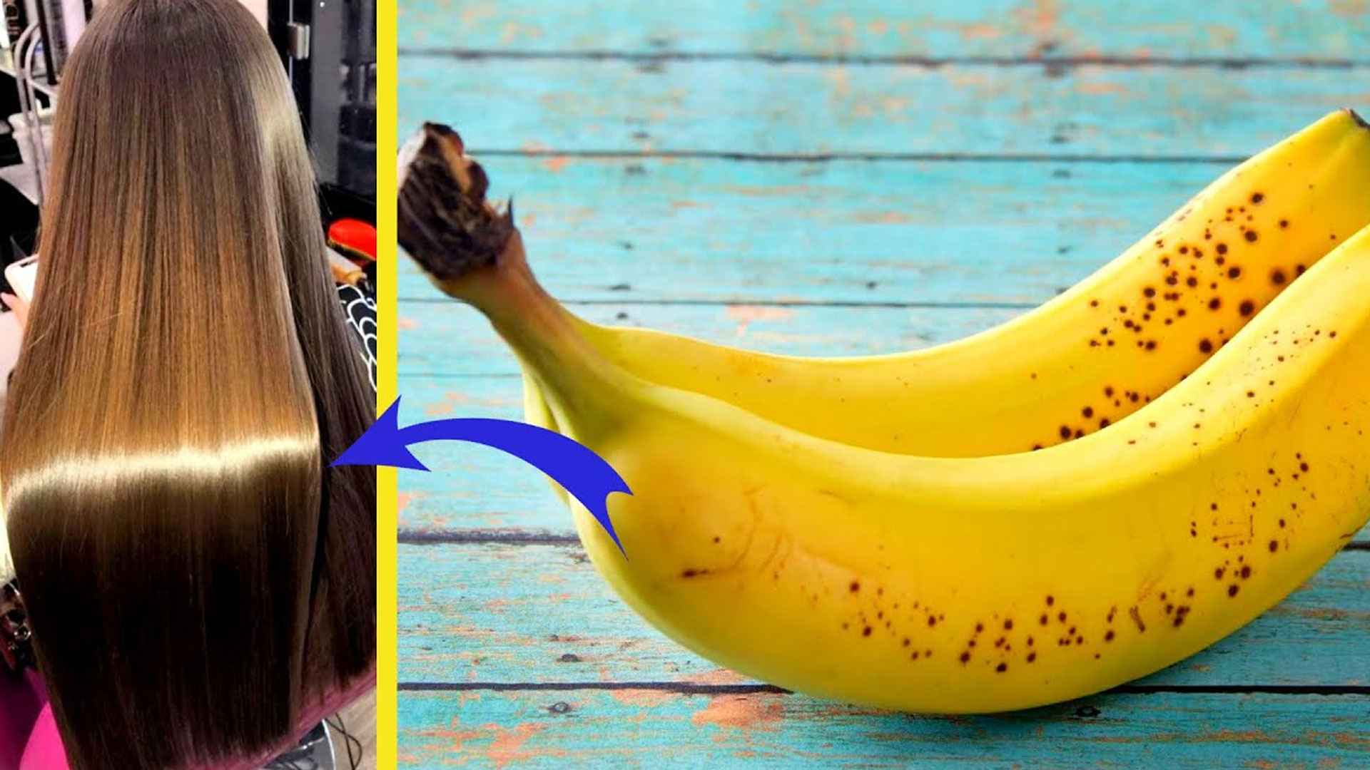 চুল স্ট্রেট করুন ঘরেই, লাগবে কেবল কলা
