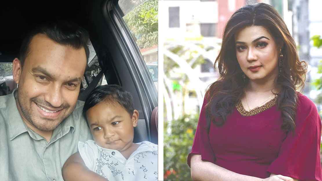 সন্তানের উদ্দেশে যে বার্তা দিলেন মাহির স্বামী রাকিব