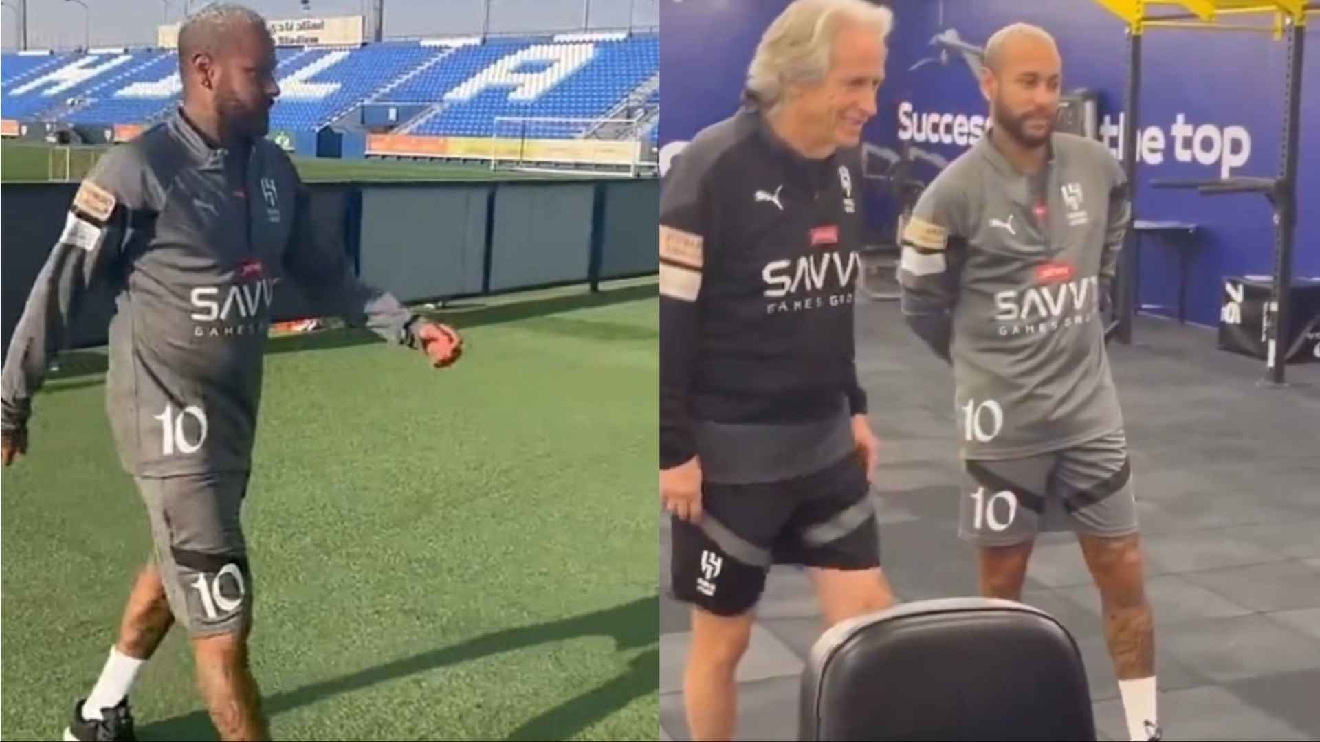 অনুশীলনে ফিরলেন নেইমার, মোটা বলে ভক্তদের খোঁচা