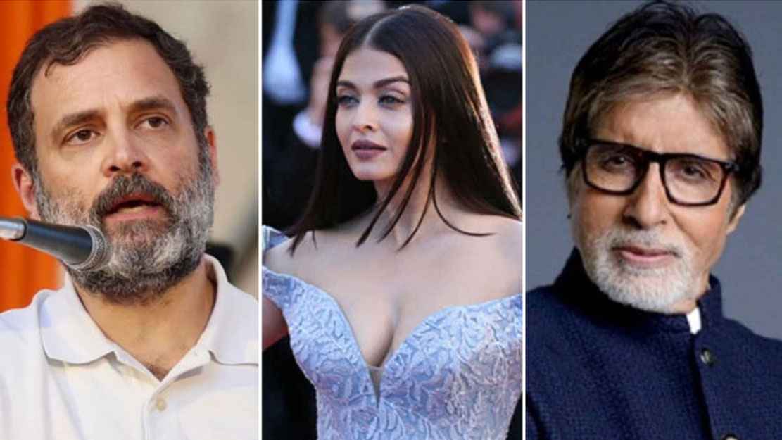 ঐশ্বরিয়াকে কটাক্ষ রাহুল গান্ধীর, জবাব দিলেন অমিতাভ 