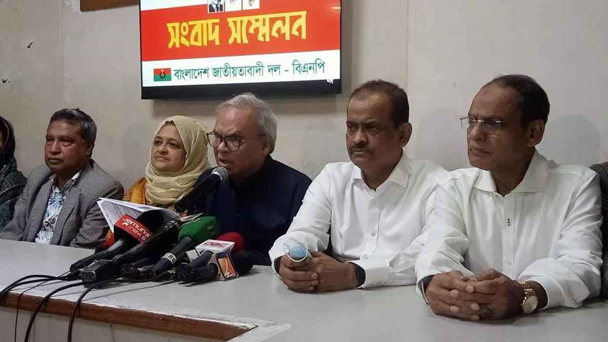 গণতন্ত্র ও সত্য নয়, সরকার অন্যায়ের রাজত্ব কায়েম করেছে: রিজভী