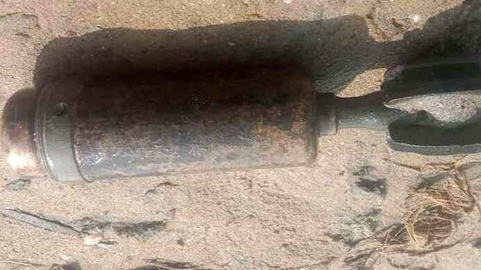 পিয়াইন নদ থেকে মর্টারশেল উদ্ধার