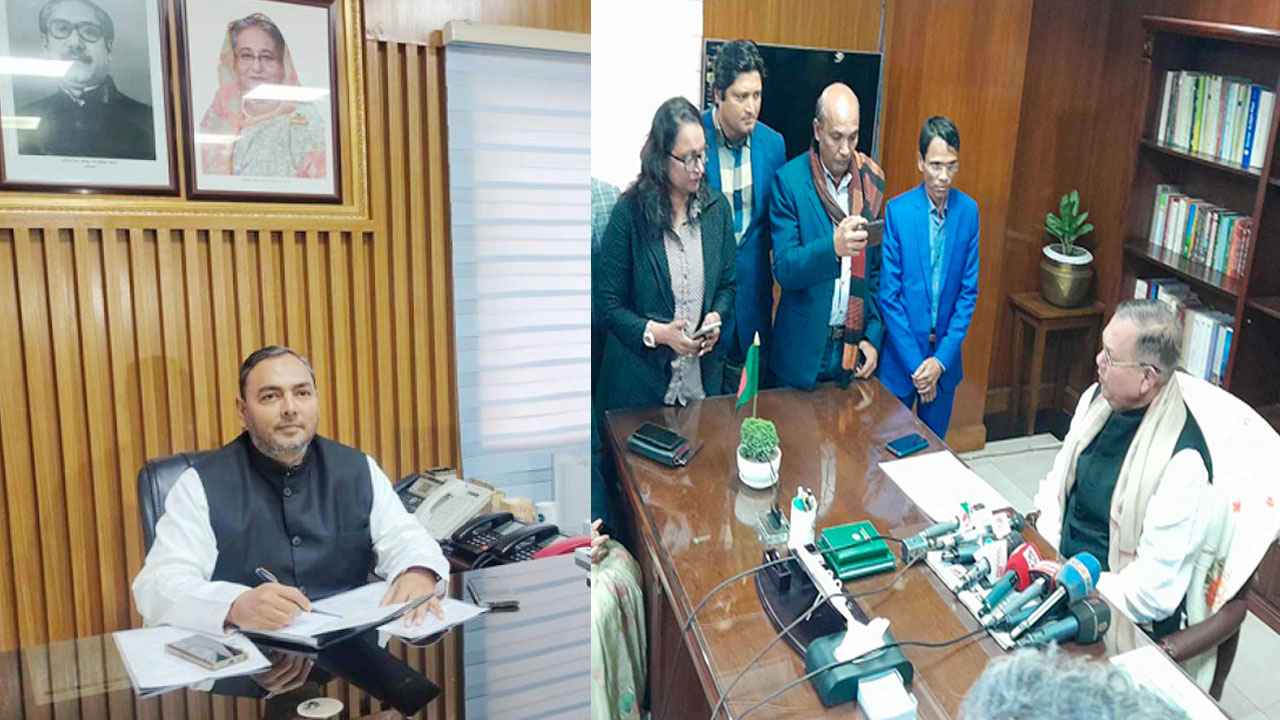 প্রথম অফিস করছেন নতুন মন্ত্রিসভার সদস্যরা