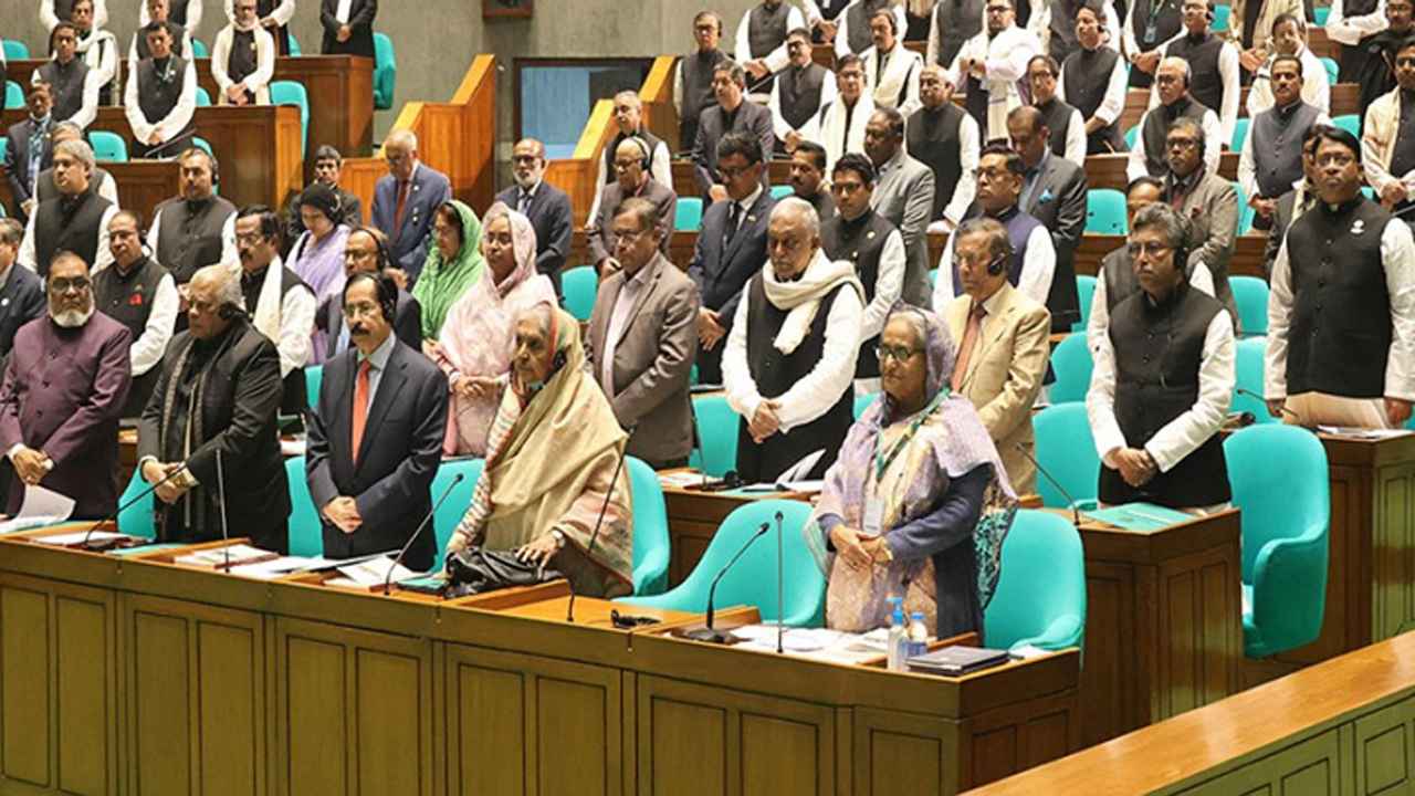 সংসদের অধিবেশন ৪ ফেব্রুয়ারি পর্যন্ত মুলতবি