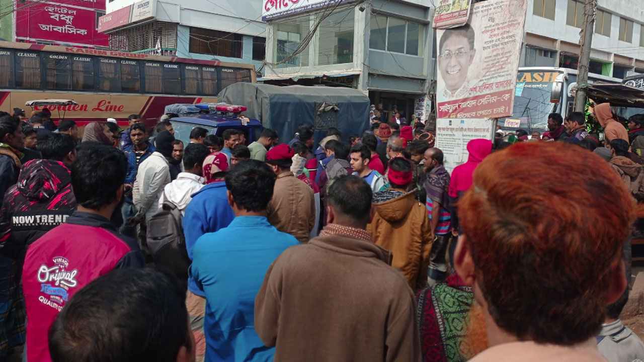 ফরিদপুরের নতুন বাসস্ট্যান্ডে অজ্ঞাত ব্যক্তির লাশ উদ্ধার