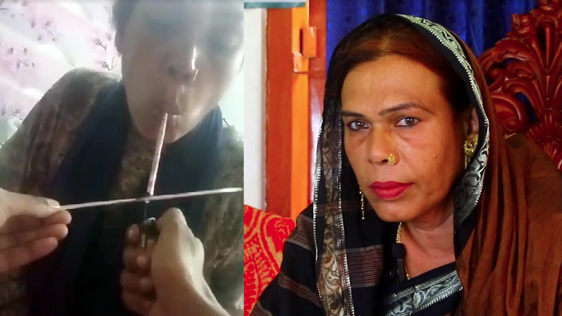 তৃতীয় লিঙ্গের চেয়ারম্যানের ইয়াবা সেবনের ভিডিও ভাইরাল