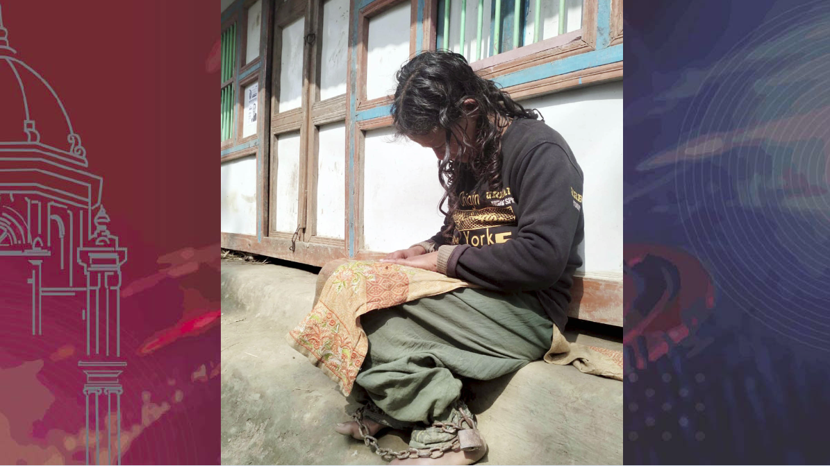 ২ বছর ধরে শিকলবন্দী নাজমা