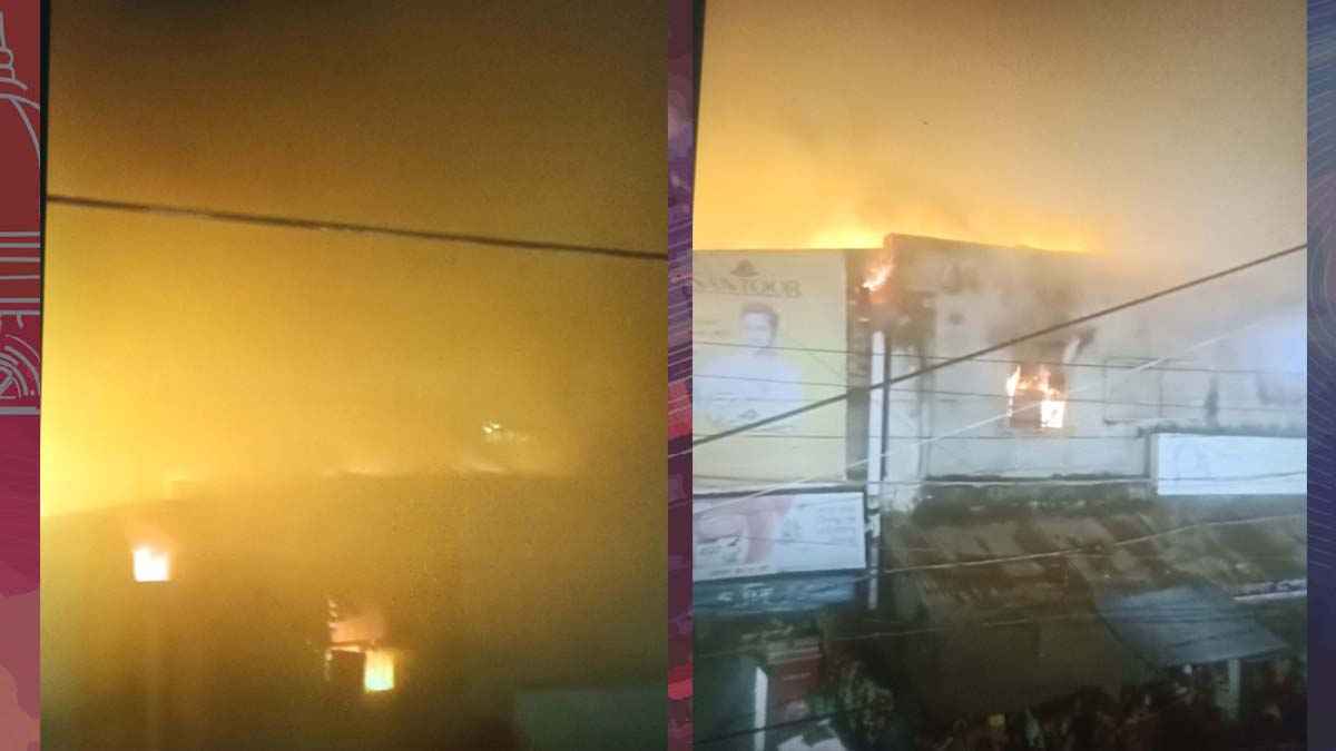 রাজশাহীর সর্ববৃহৎ মার্কেটে ভয়াবহ অগ্নিকাণ্ড